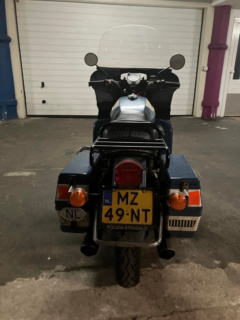 Moto Guzzi 850 T3 1979 met Velorex zijspan, Motoren, Gebruikt, Cardan-aandrijving