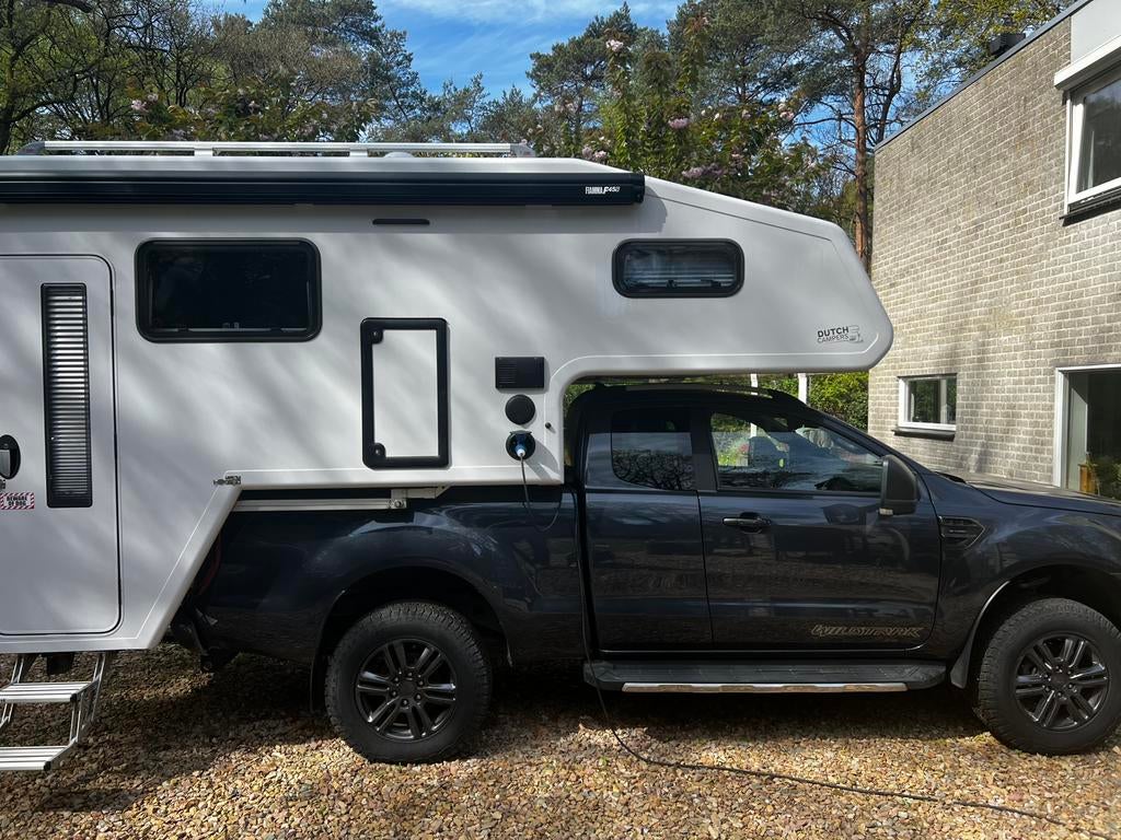 Ford ranger 4 x 4 met wintervaste Camperunit - excl btw, Caravans en Kamperen, Buscamper of Camperbus, Ford, Koelkast, Diesel