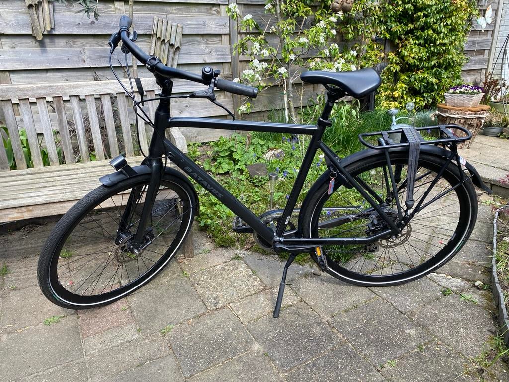 Herenfiets 58cm, 8 versnellingen, zeer goede staat, Ophalen, Versnellingen, Batavus, Zo goed als nieuw