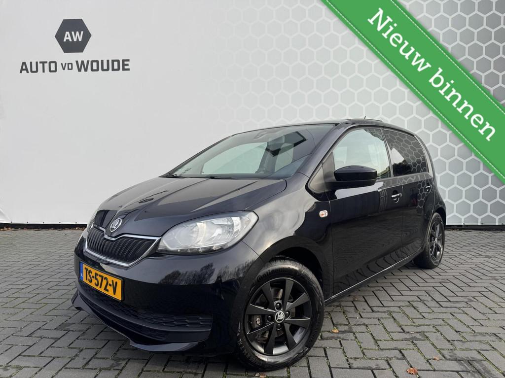 Skoda Citigo 1.0 Greentech Pano NAP Cruisecontrol Airco UP!, Auto's, Skoda, Voorwielaandrijving, Stof, Gebruikt, 60 pk