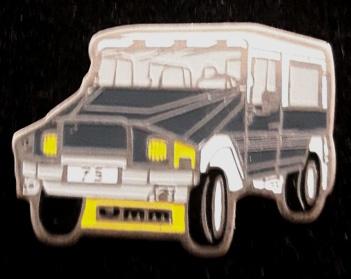 UMM 75 pin groen-geel, Verzenden, Nieuw, Transport, Speldje of Pin