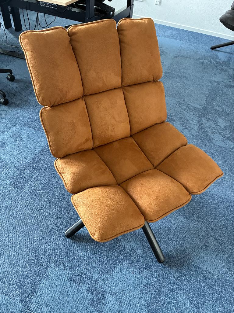 Eleneora Daan Fauteuil, Ophalen, 75 tot 100 cm, Zo goed als nieuw, Stof