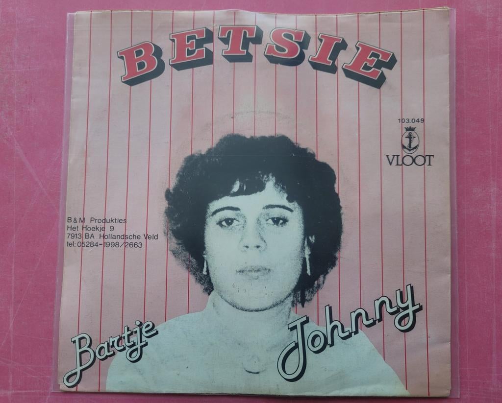 Betsie - Johnny - Bartje ., Ophalen, Zo goed als nieuw, Overige formaten, Levenslied of Smartlap