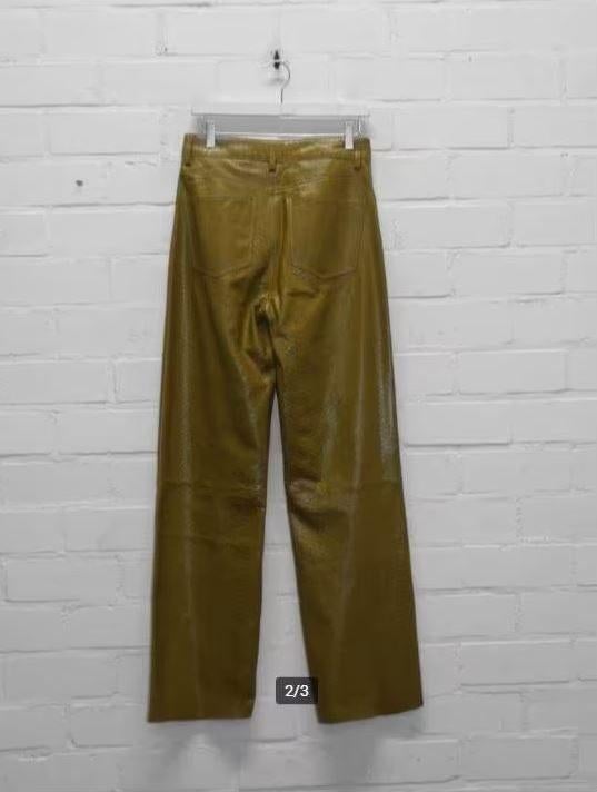 CHPTR-S - 100% leren broek maat 36 - Nieuw €725 - CHPTRS, Nieuw, Ophalen of Verzenden, X, Maat 36 (S)