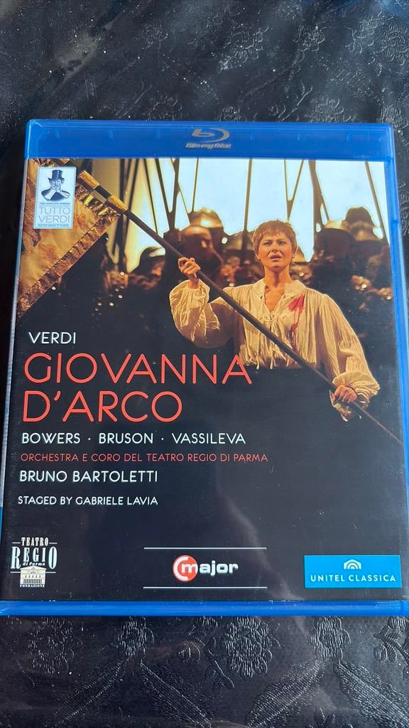 Verdi- Giovanna D’Arco, Ophalen of Verzenden, Zo goed als nieuw, Documentaire en Educatief