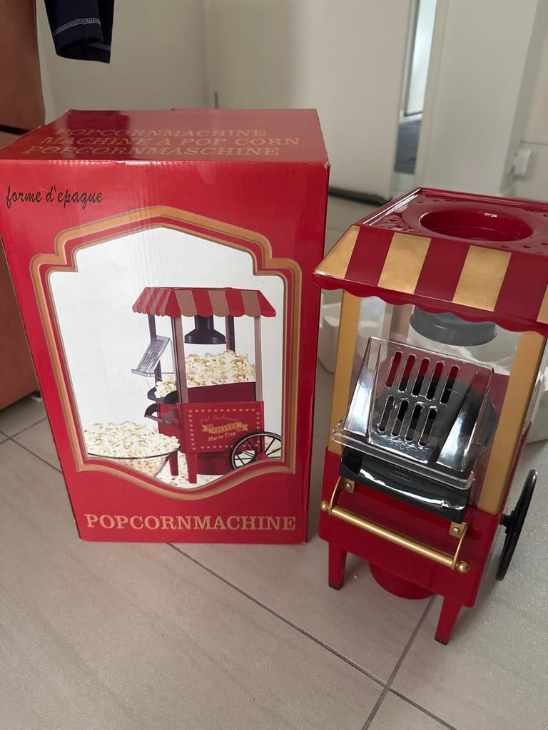 Popcornmachine - Fiene d'epague - Nieuw in doos, Ophalen, Nieuw