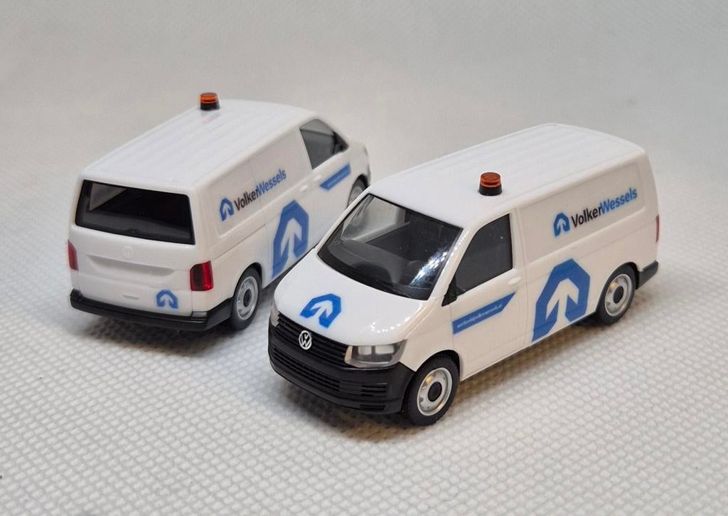 VW T6 VolkerWessels Eigenbouw, Hobby en Vrije tijd, Modelauto's | 1:87, Ophalen of Verzenden, Zo goed als nieuw, Auto, Herpa