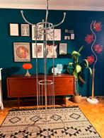 Vintage design kapstok chroom stalen buis jaren 70/80, Ophalen, Zo goed als nieuw