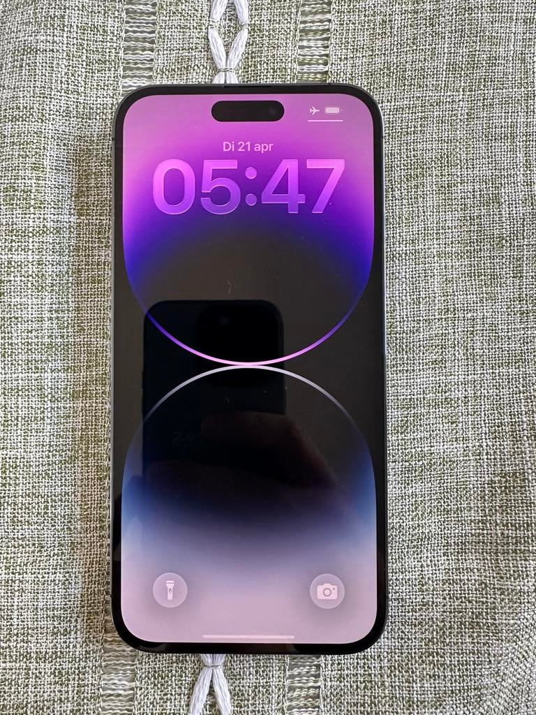 Iphone 14 Promax, 83 %, 128 GB, Paars, Ophalen of Verzenden