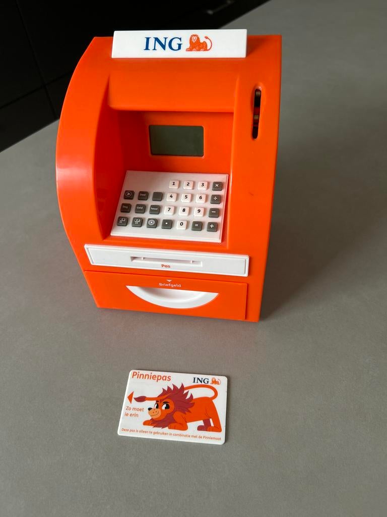 ING Pinniemaat met pasje - Leerzaam speelgoed, Ophalen, Gebruikt, Rekenen, Met geluid