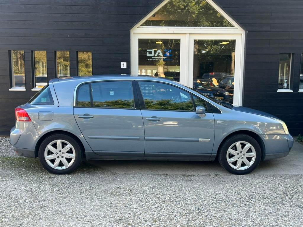 Renault Vel Satis 2.0 16V Turbo Privilége Aut/Ecc/Navi/Lm, Auto's, 1998 cc, Gebruikt, 4 cilinders, Blauw