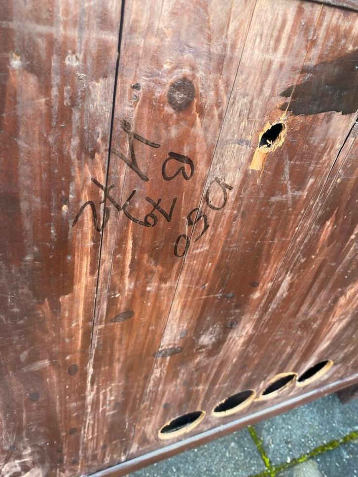 Oosters Chinees Kastje met Lades en Deurtjes, Antiek en Kunst, Antiek | Meubels | Kasten, Ophalen of Verzenden