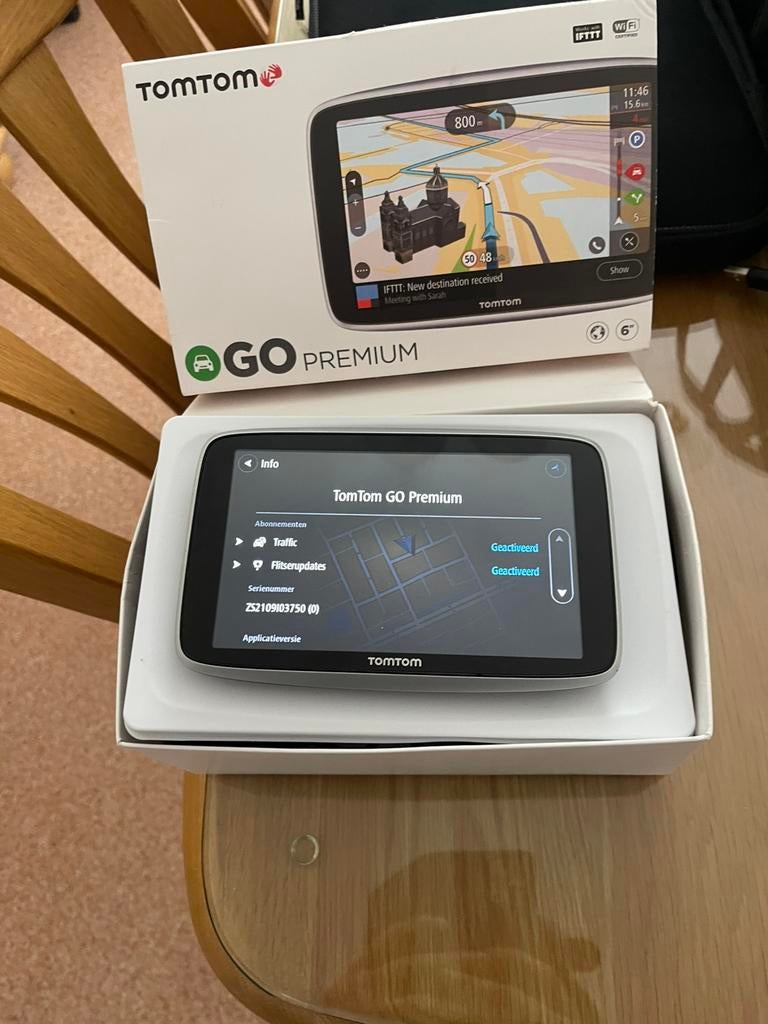 Tomtom go premium  europa 2026 nieuwste kaarten 6 inch, Ophalen of Verzenden, Zo goed als nieuw