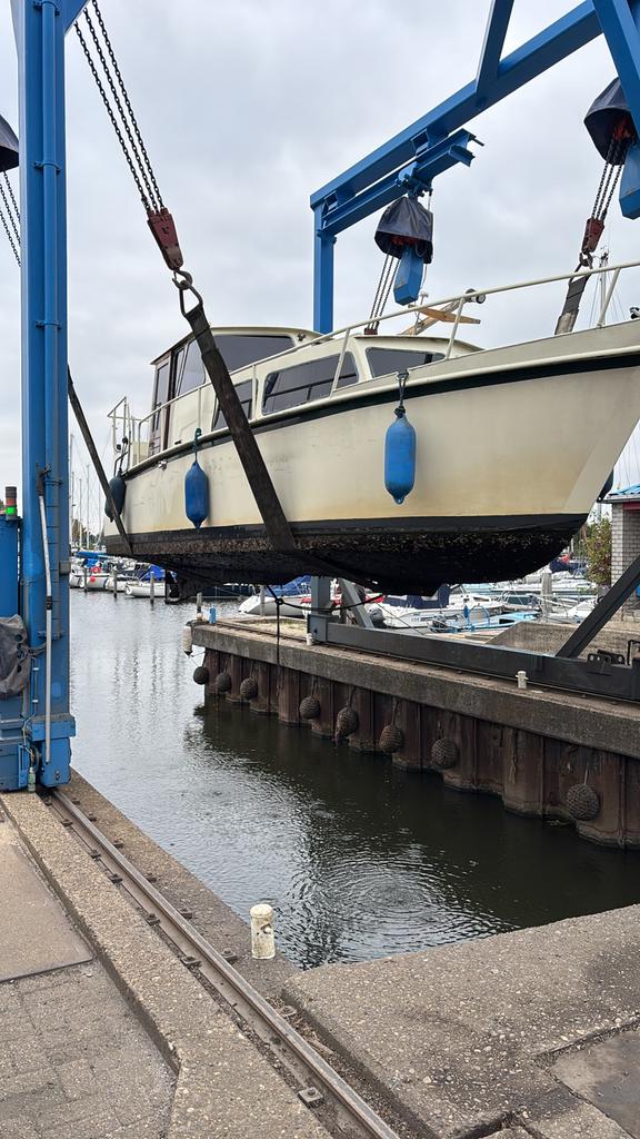 Stalen boot, Watersport en Boten, Overige Watersport en Boten, Ophalen, Gebruikt