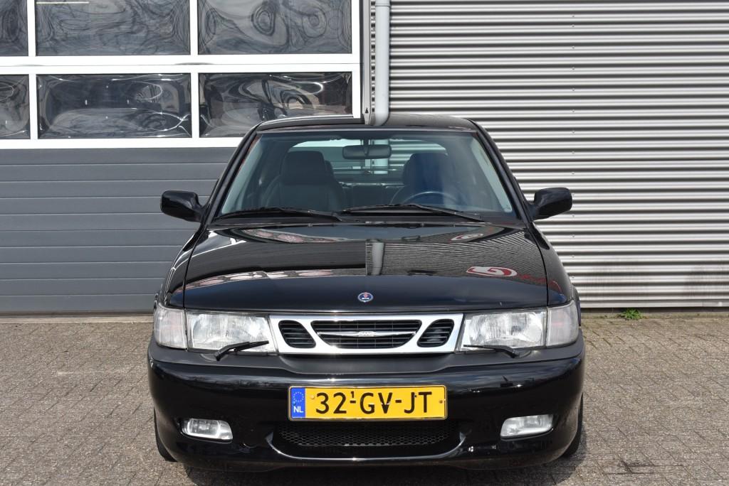 Saab 9-3 2.0 TURBO AERO / LEDER / STOELVERWARMING / BARNFIND, Auto's, Saab, Gebruikt, 4 cilinders, Zwart, Handgeschakeld