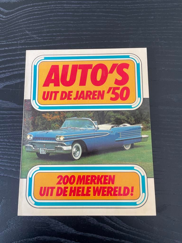 Auto's uit de jaren '50 boek, Ophalen of Verzenden, Gelezen, Algemeen