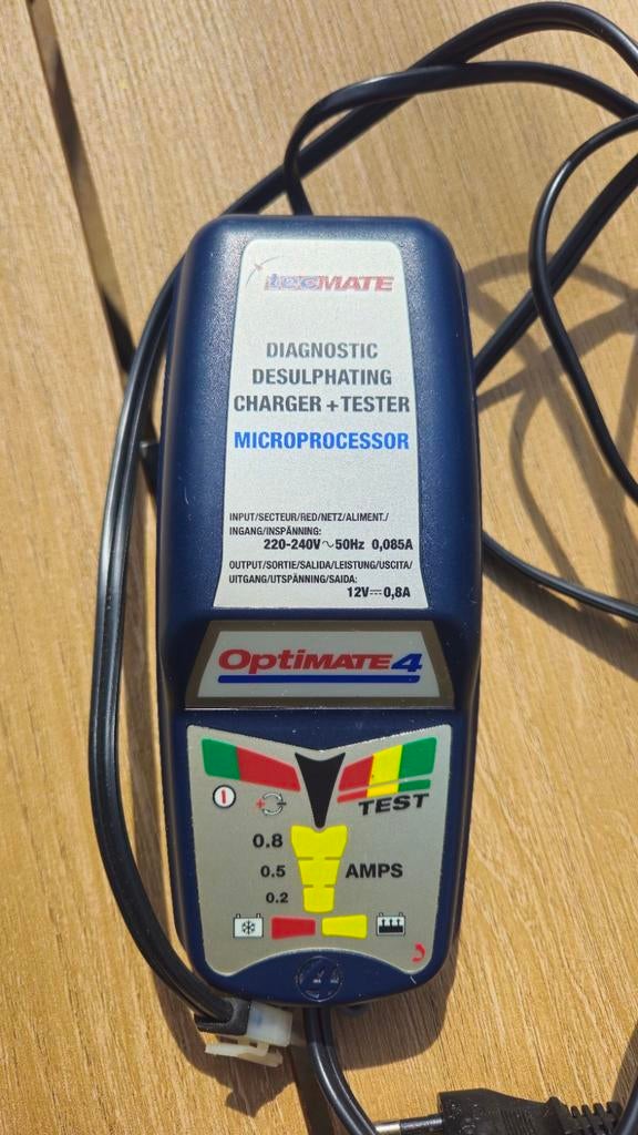 Optimate 4 acculader - druppellader, Ophalen of Verzenden