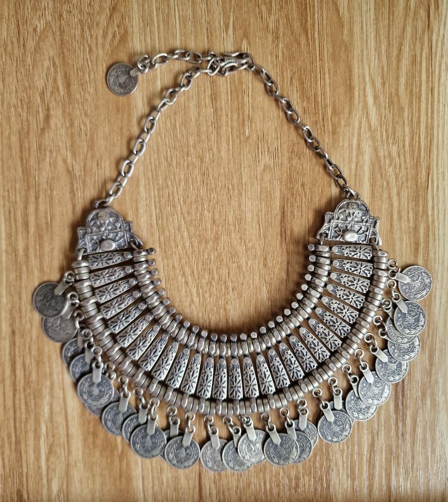 Berber ketting, Ophalen of Verzenden, Zo goed als nieuw, Overige kleuren, Overige materialen