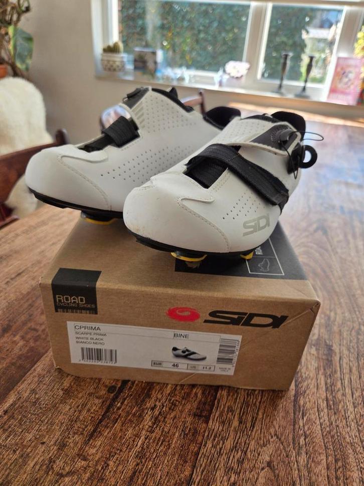 SIDI Prima racefiets schoenen maat 46, Fietsen en Brommers, Fietsaccessoires | Fietskleding, Zo goed als nieuw, Heren, Schoenen