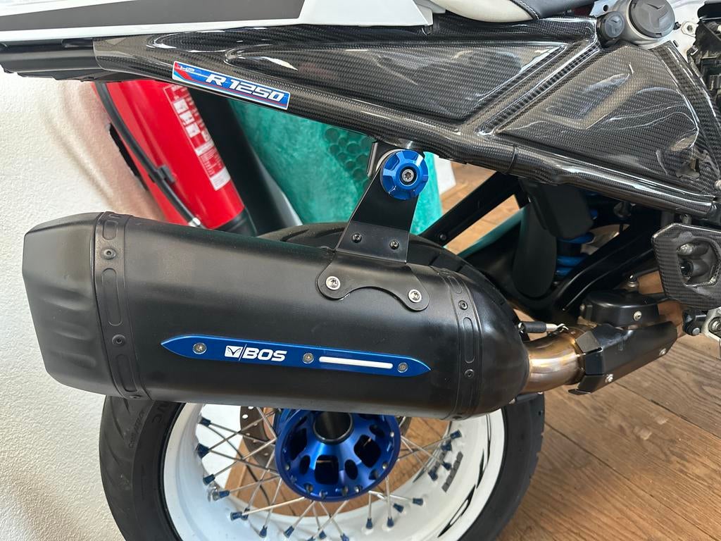 Bos Desertfox uitlaat demper voor BMW R 1250 GS, Motoren, Ophalen of Verzenden, Gebruikt