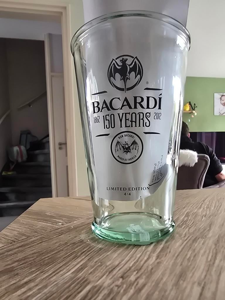 Bacardi Limited Edition Glas 150 Jaar, Ophalen of Verzenden
