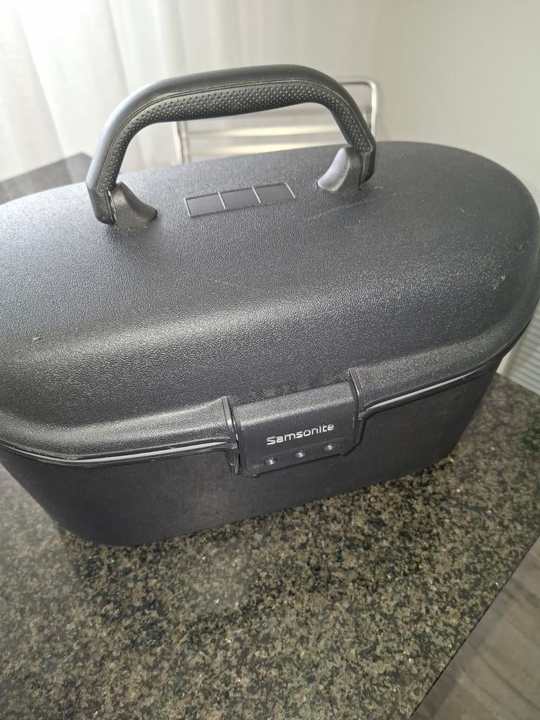 Beauty  case., Sieraden, Tassen en Uiterlijk, Beautycases, Ophalen, Zo goed als nieuw, Blauw