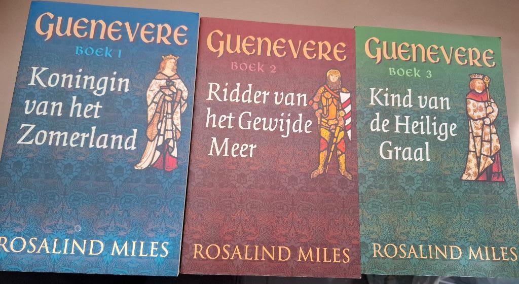 Rosalind Miles: Guenevere deel 1, 2 & 3, Ophalen of Verzenden, Gelezen, Rosalind Miles