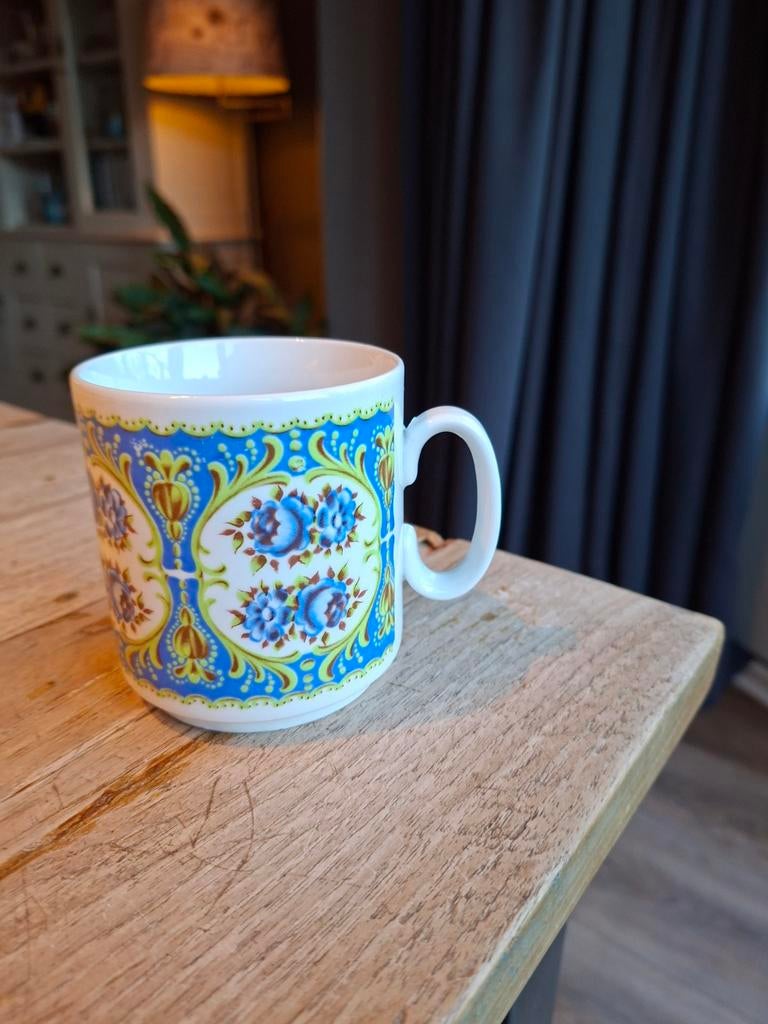 Vintage Seltmann Weiden Bavaria Mok - Jaren '70 Retro, Ophalen of Verzenden