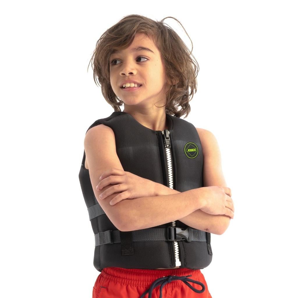 Nieuw Jobe KINDER zwemvest neopreen black 176 CE keur, Kind, Nieuw, Reddingsvest of Zwemvest, Jobe