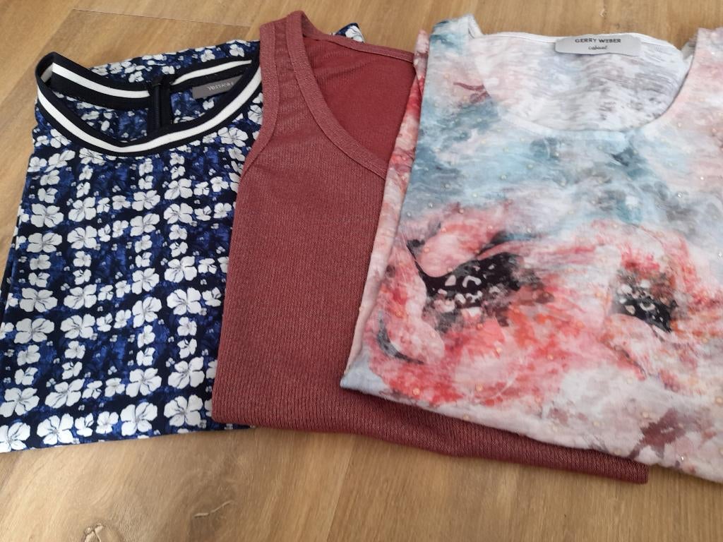 dames shirts, Overige kleuren, Zo goed als nieuw, Korte mouw, Gerry weber