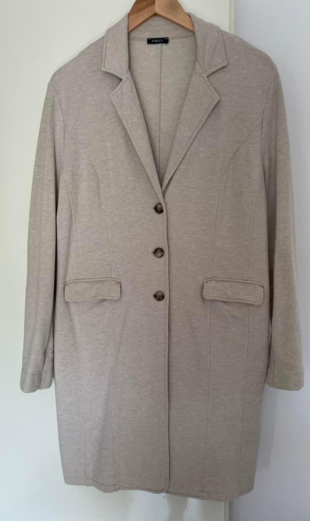 Purdey. Blazer. Colbert jas. Stretch dikke katoen. Maat 42, Ophalen of Verzenden, Zo goed als nieuw, Maat 42/44 (L), Wit