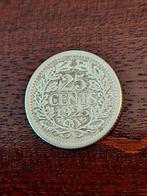 munt Nederland 25 cent 1925 zilver, Zilver, 25 cent, Ophalen of Verzenden, Koningin Wilhelmina