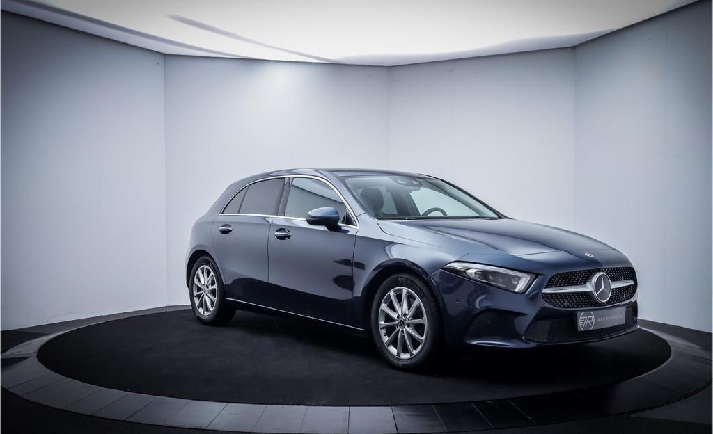 Mercedes-Benz A-Klasse 220 4MATIC Premium MATRIX LED | MEM S, Gebruikt, Zwart, Blauw, Bedrijf