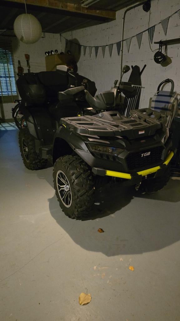 TGB 1000 cc Quad met handverwarming, lier en sneeuwschuif