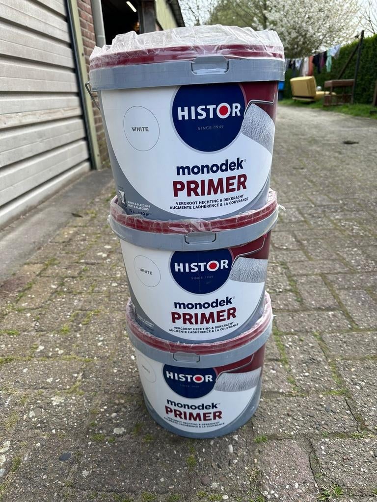 Histor monodel primer wit, Ophalen of Verzenden, Nieuw, Wit