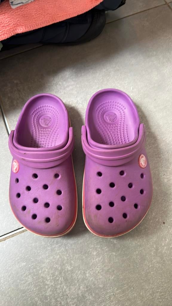 (10) laatste kans! Crocs maat 10/11, Ophalen of Verzenden, Zo goed als nieuw, Meisje, Overige typen
