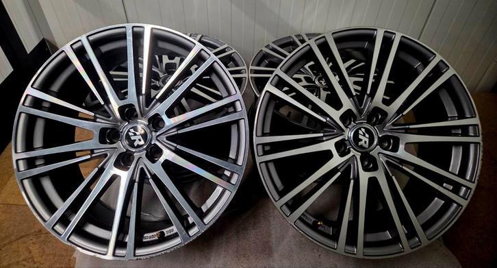 19INCH R-LINE VELGEN VW AUDI MERCEDES SEAT SKODA BMW 5x112, Auto-onderdelen, Banden en Velgen, Velg(en), 19 inch, Personenwagen