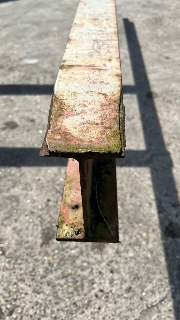 Stalen H-balk 420 cm x 14 cm x 7 cm, Doe-het-zelf en Verbouw, Metalen, Ophalen, Gebruikt, IJzer