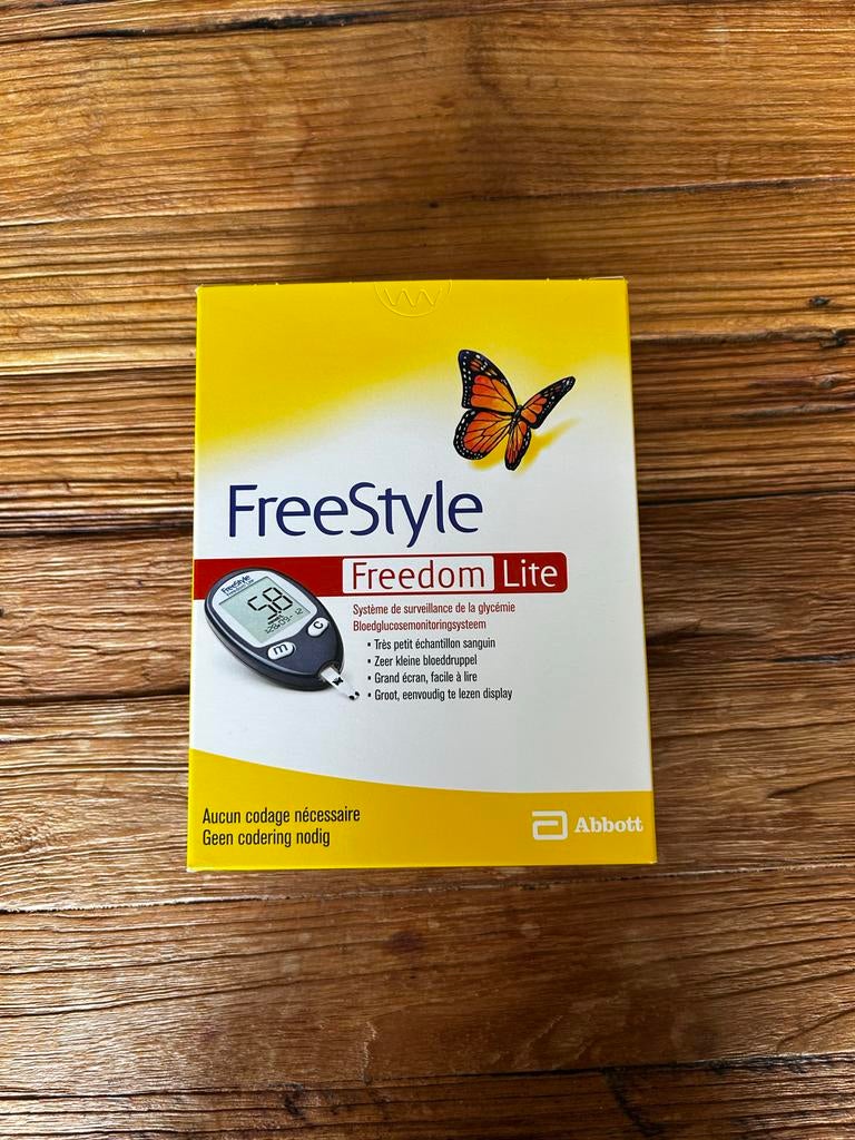 FreeStyle Freedom Lite bloedglucosemonitoringsysteem, Ophalen of Verzenden, Gebruikt, Overige typen