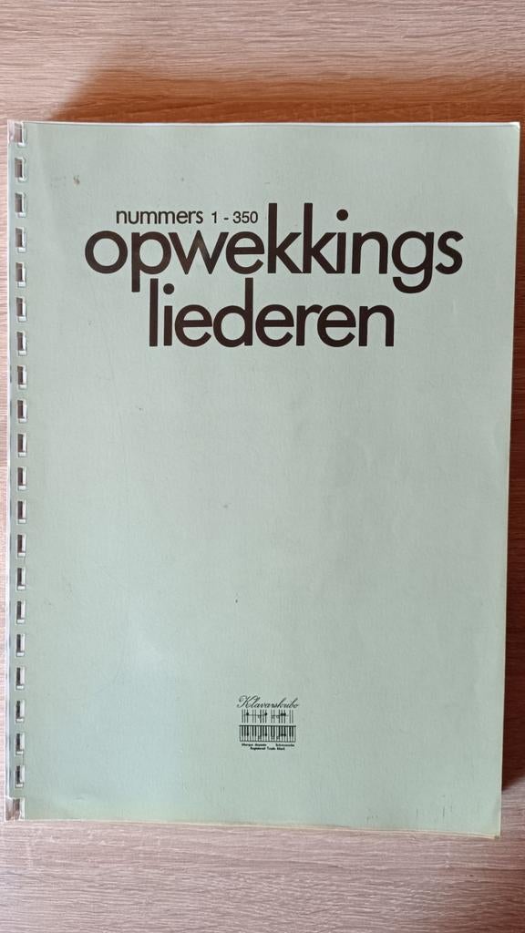 Klavarskribo Opwekkingsliederen nummers 1-350, Muziek en Instrumenten, Ophalen of Verzenden, Gebruikt, Religie en Gospel