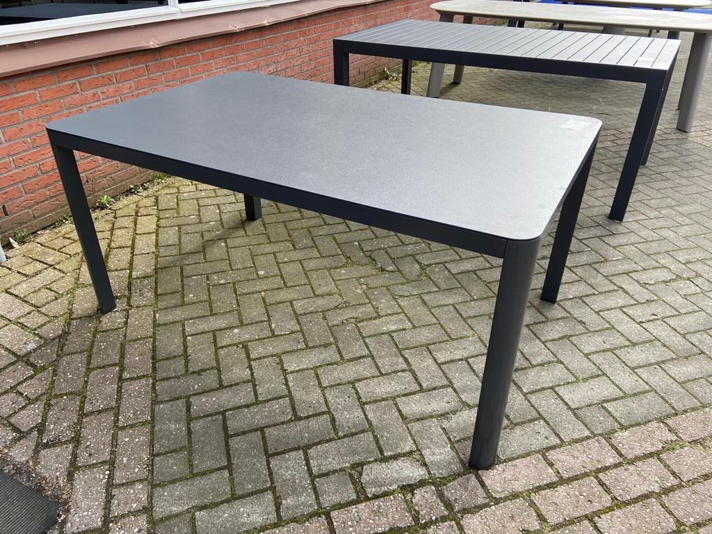 Hartman tuintafel met HPL blad 160x100x75, Nieuw, Nb, Nb, Ophalen