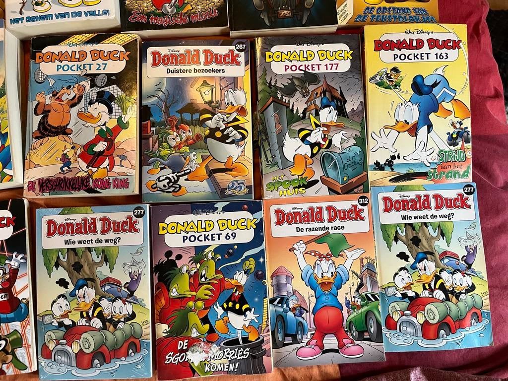 Grote collectie Donald Duck Pockets - 25 stuks, Meerdere stripboeken, Verzenden, Gelezen