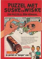 Retro reclame 1977 Zip chocola Suske Wiske puzzel, Verzenden, Overige typen