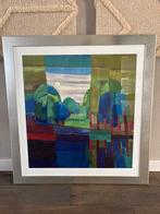 Ton Schulten schilderij op doek - 90x95 cm, Ophalen