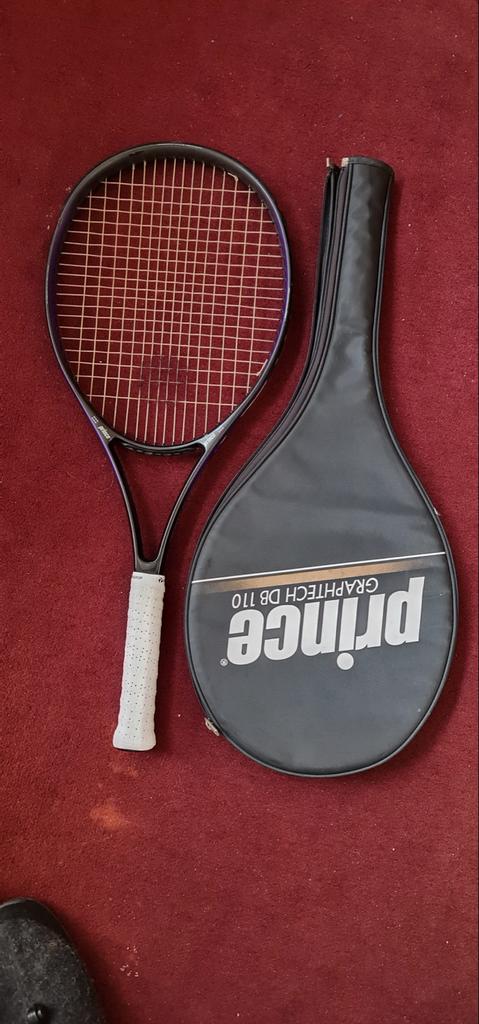 Tennisracket Prince Synergy32 Oversize met hoes Grip 3, Ophalen, Gebruikt, Prince, Racket