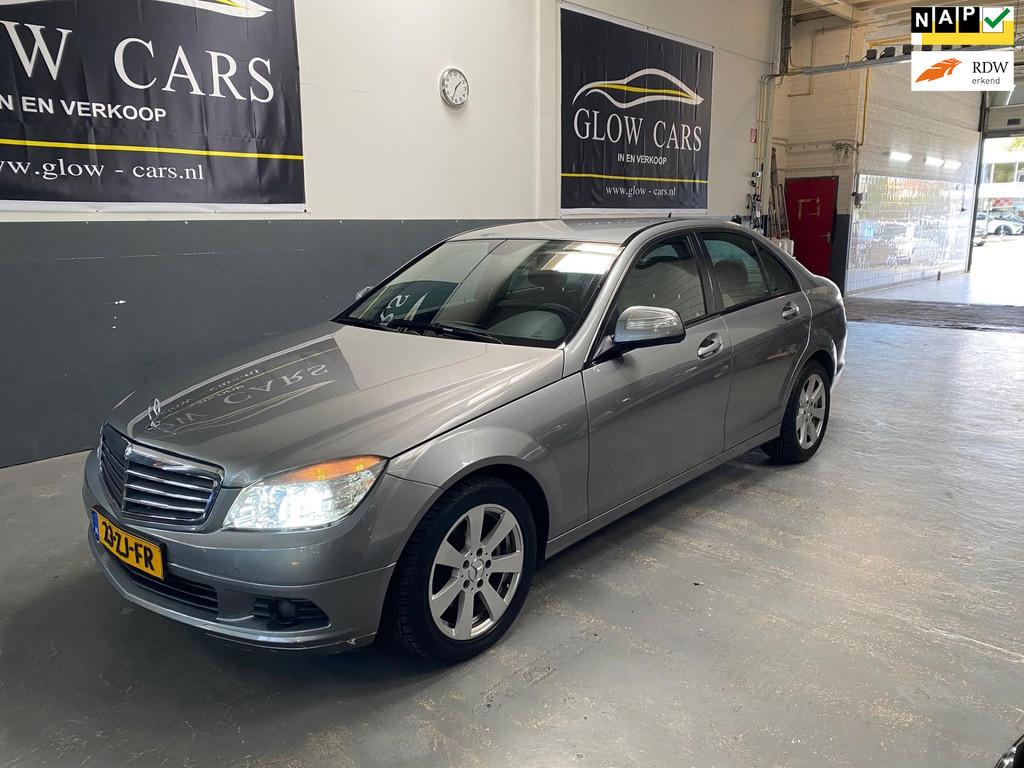 Mercedes-Benz C-klasse 180 K |AIRCO|CRUISE|AUT|PDC|, Auto's, Zwart, 1796 cc, Origineel Nederlands, Sedan