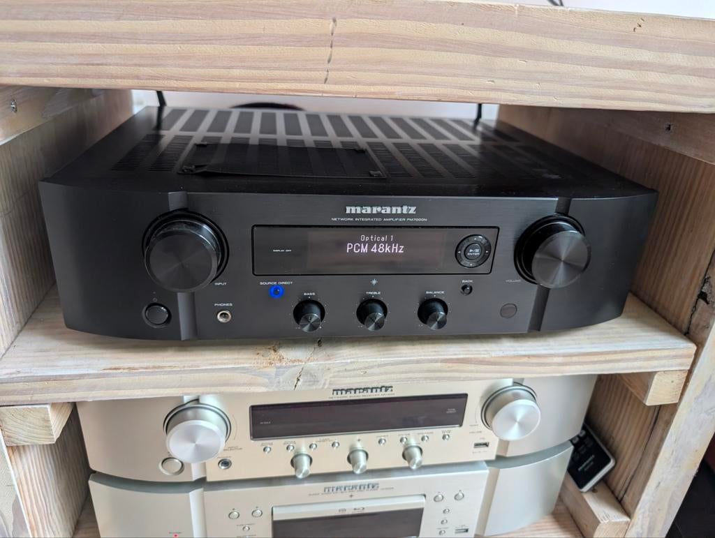 Marantz PM7000N Black Heos ZGAN, Ophalen, Zo goed als nieuw, Marantz