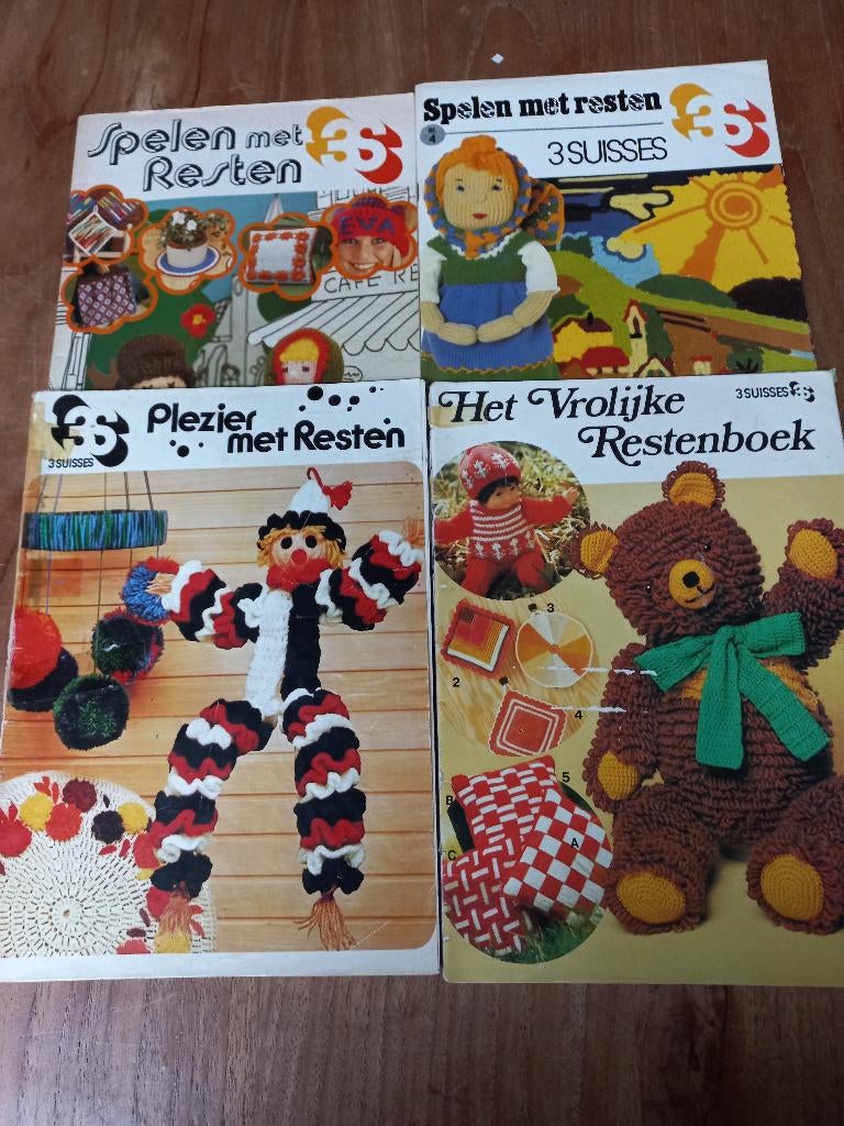 5 tijdschriften plezier met resten - haken en breien 3suisse, Boeken, Ophalen of Verzenden, Gelezen, Breien en Haken