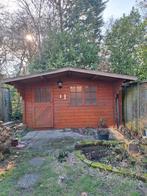 Houten Tuinhuis met Ramen en Deur - Ideaal voor Opslag, 250 tot 500 cm, Ophalen of Verzenden, Met overkapping, Hout