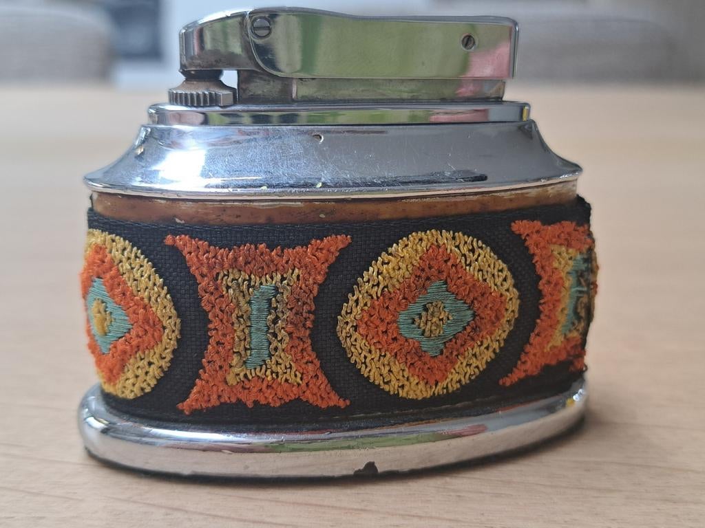 Tafelaansteker vintage jaren 60/70, Ophalen of Verzenden, Gebruikt, Aansteker